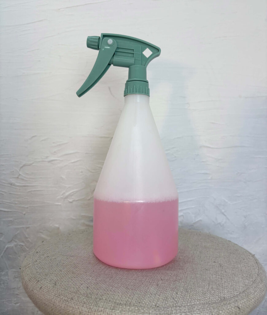 マルプーの子犬を育てる犬舎で使用している衛生管理用消毒剤